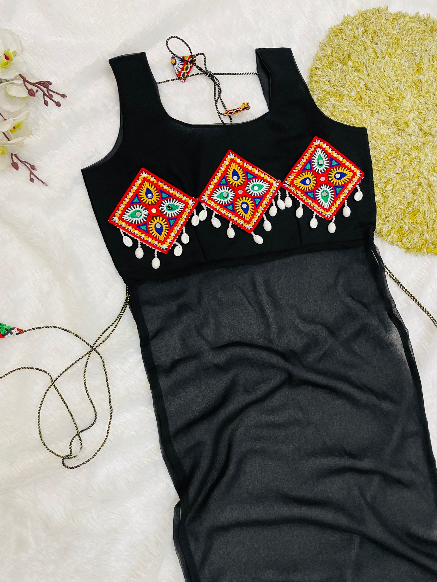 Royal Purple Traditional Kutchi Dress