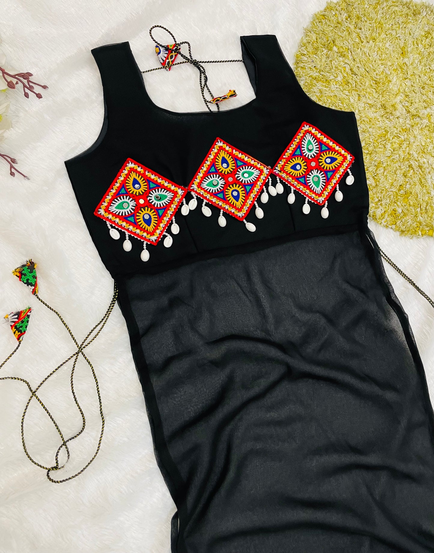 Noir Kutchi Elegance Dress