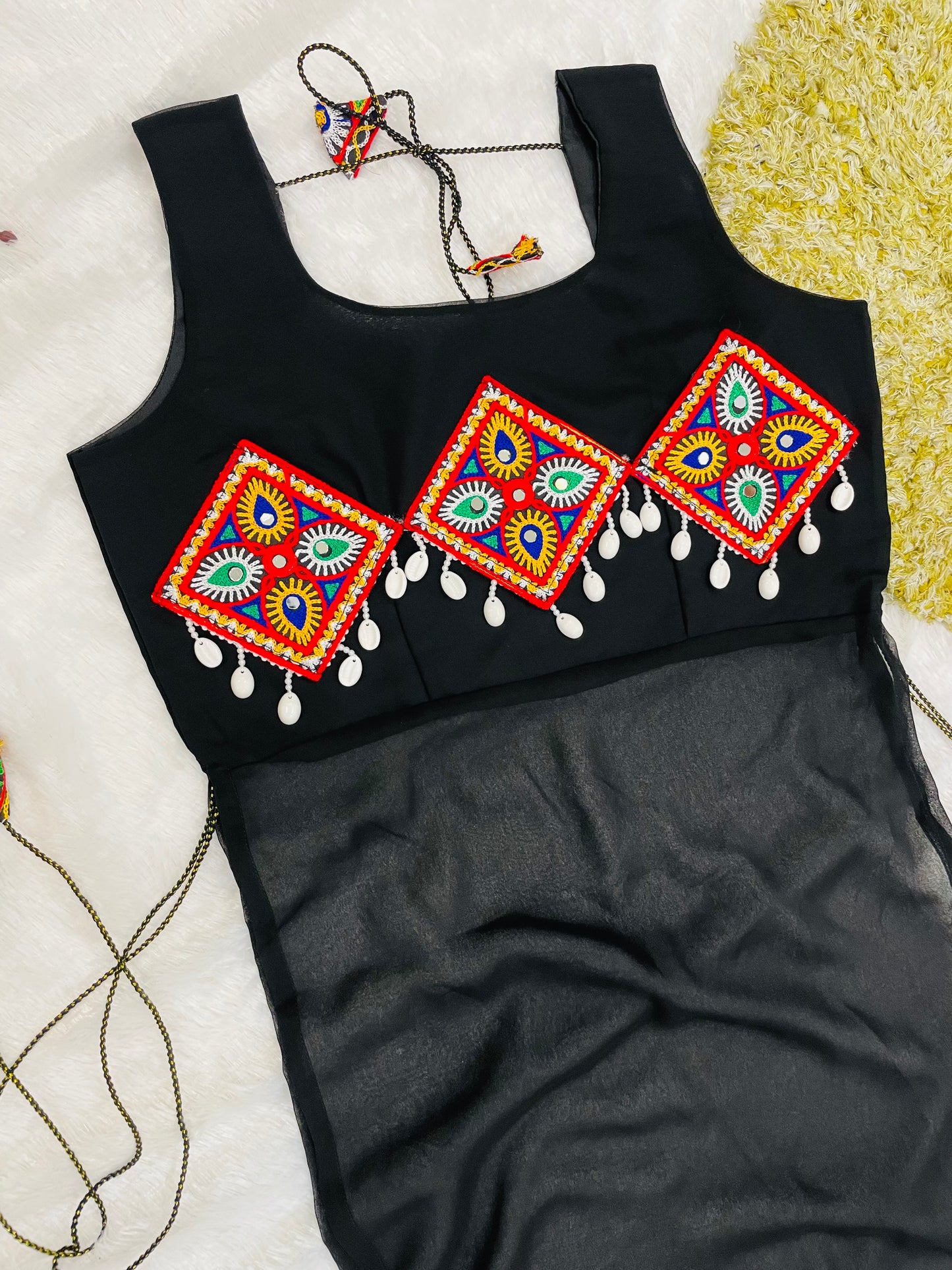 Noir Kutchi Elegance Dress