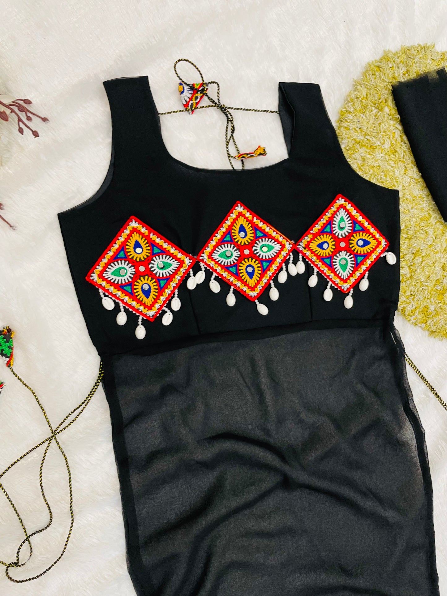 Noir Kutchi Elegance Dress