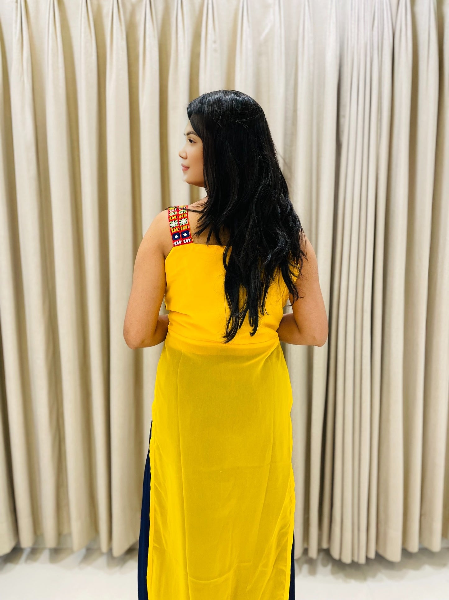 Navratri Special Traditional Georgette Kurti for Women