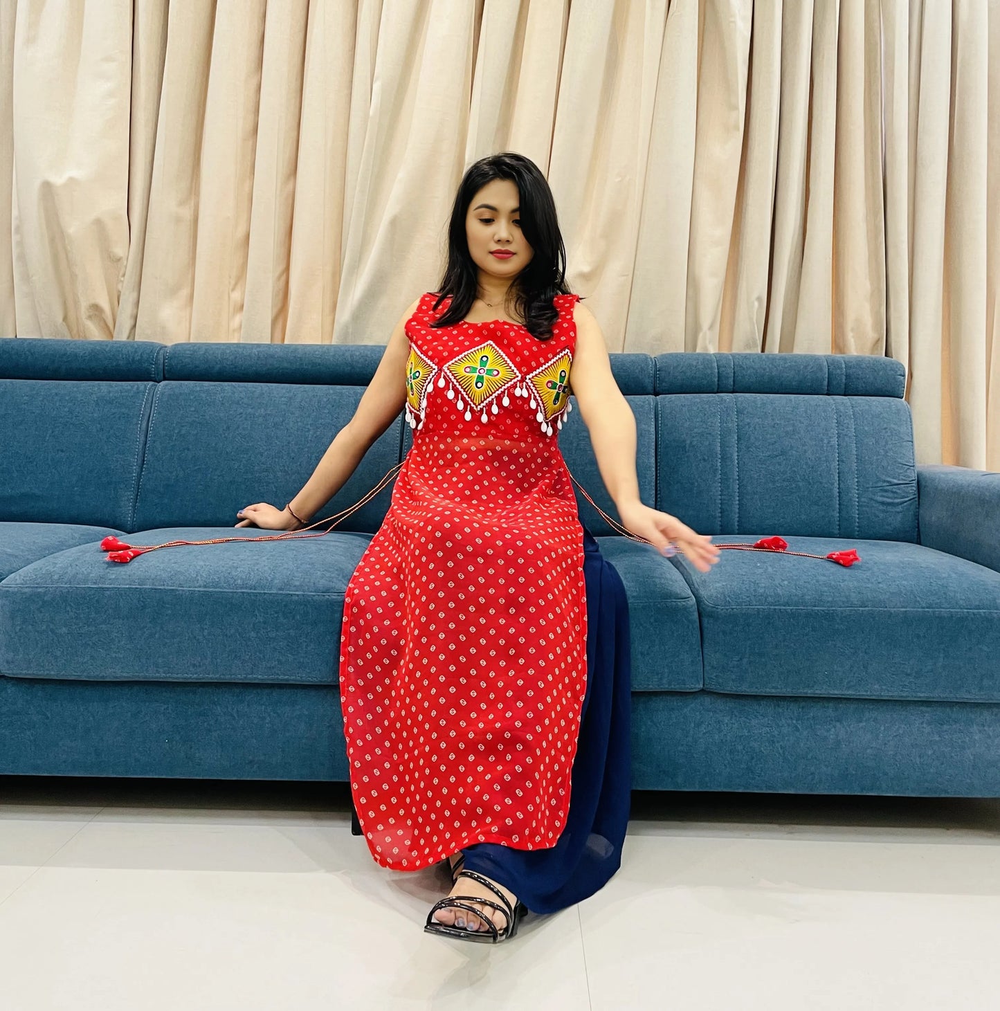 Festive Women's Traditional Kurtis – Navratri Special
