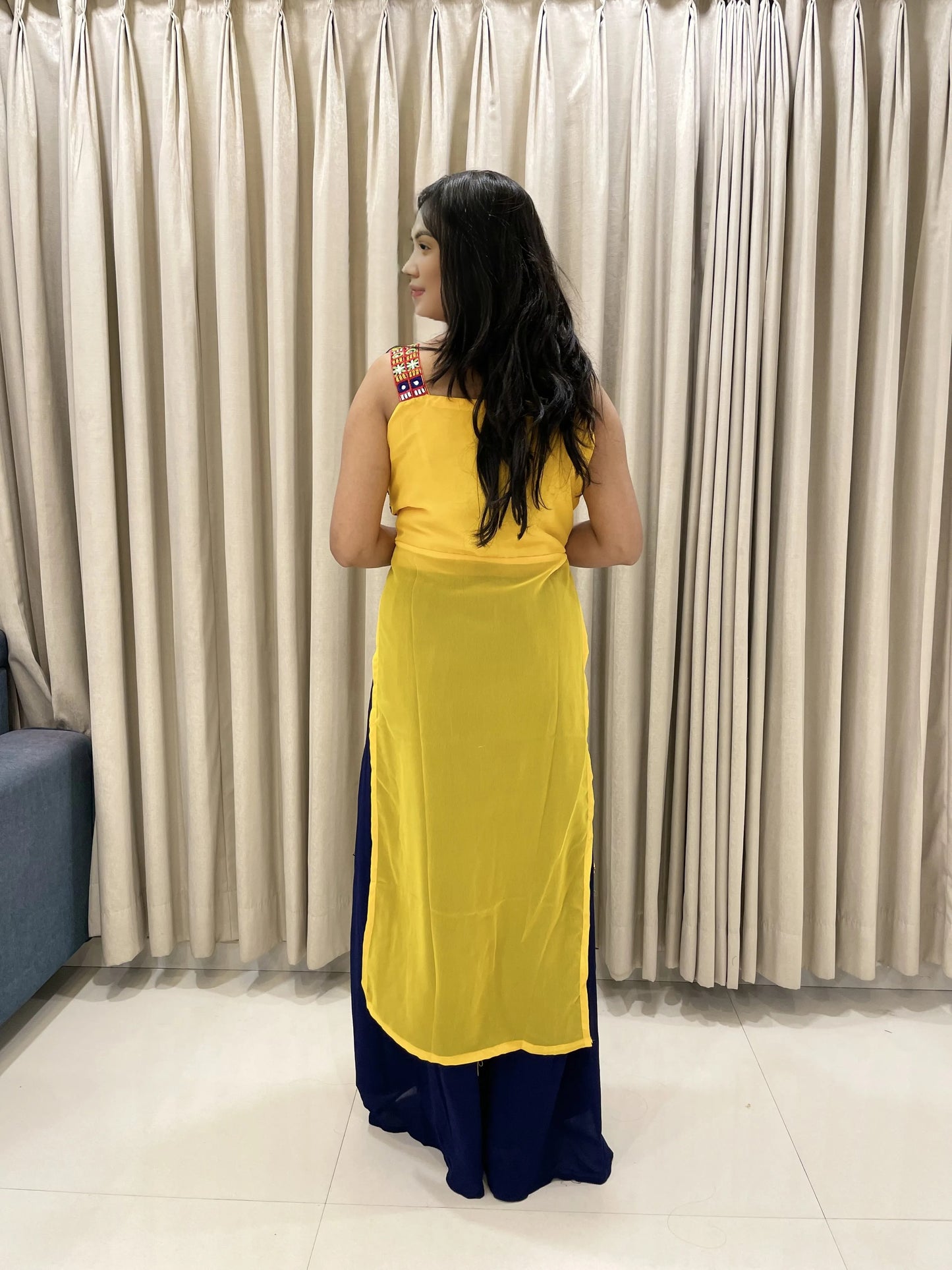 Navratri Special Traditional Georgette Kurti for Women