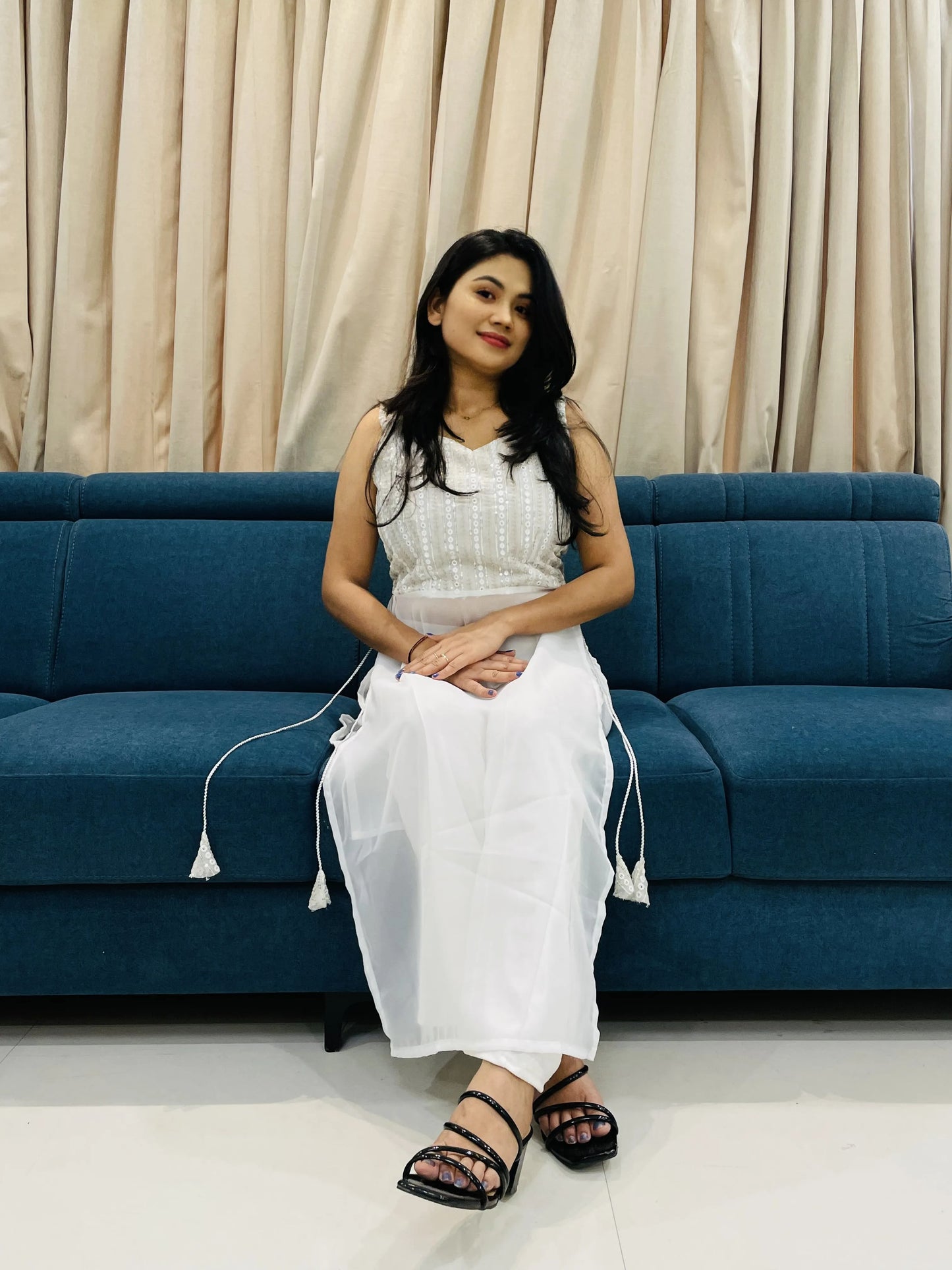 Navratri Special Traditional Georgette Kurti