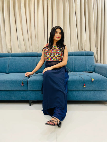 Navratri Special Traditional Georgette Kurti for Women