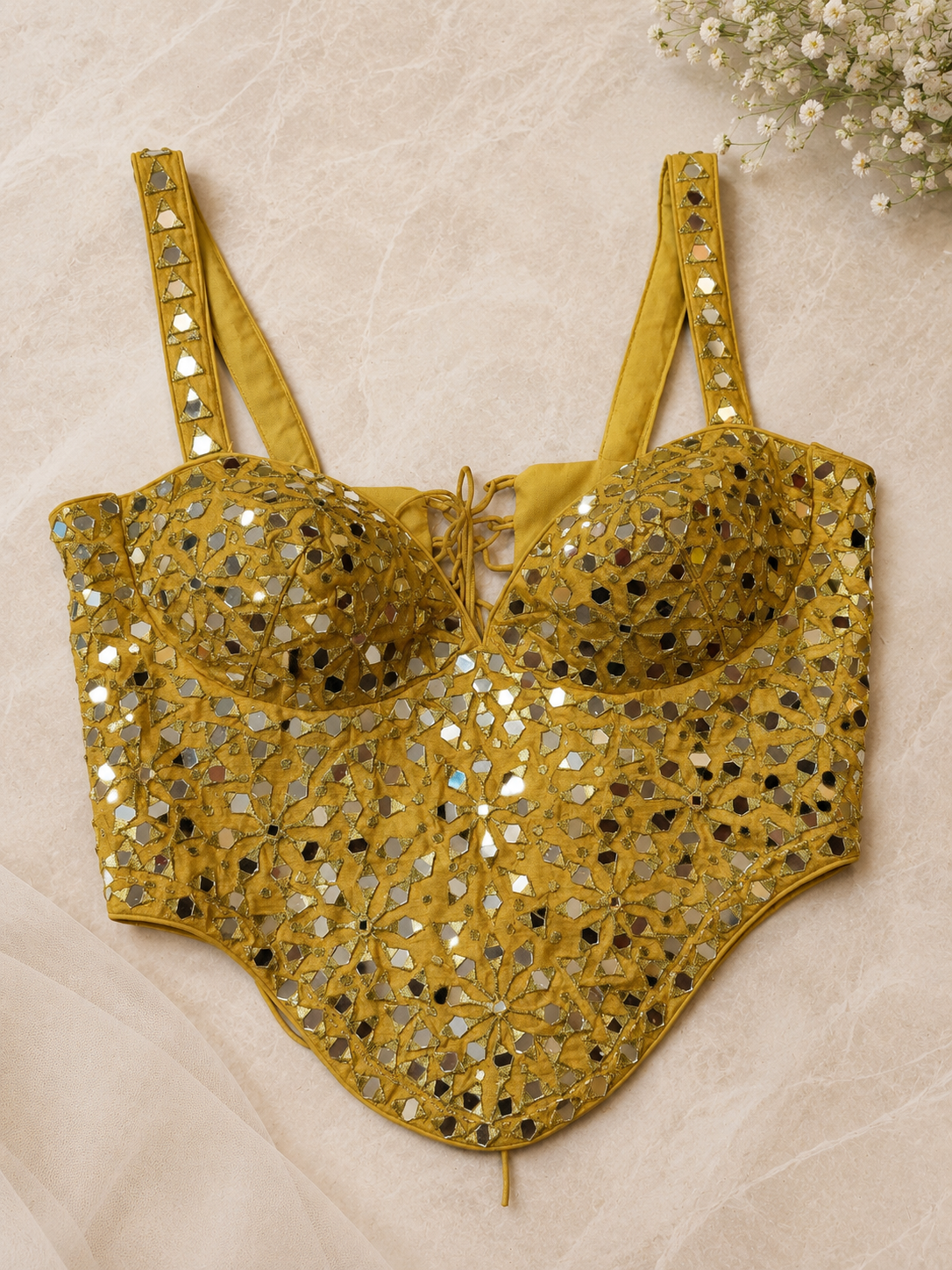 Golden Mirror Blouse