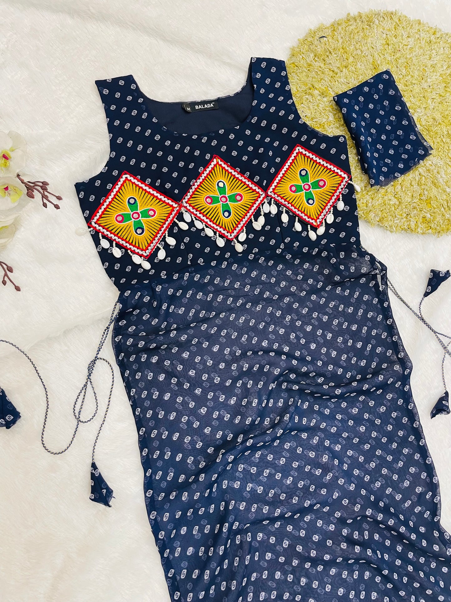 Embroidered Festival Kurti – Elegant Straight Fit