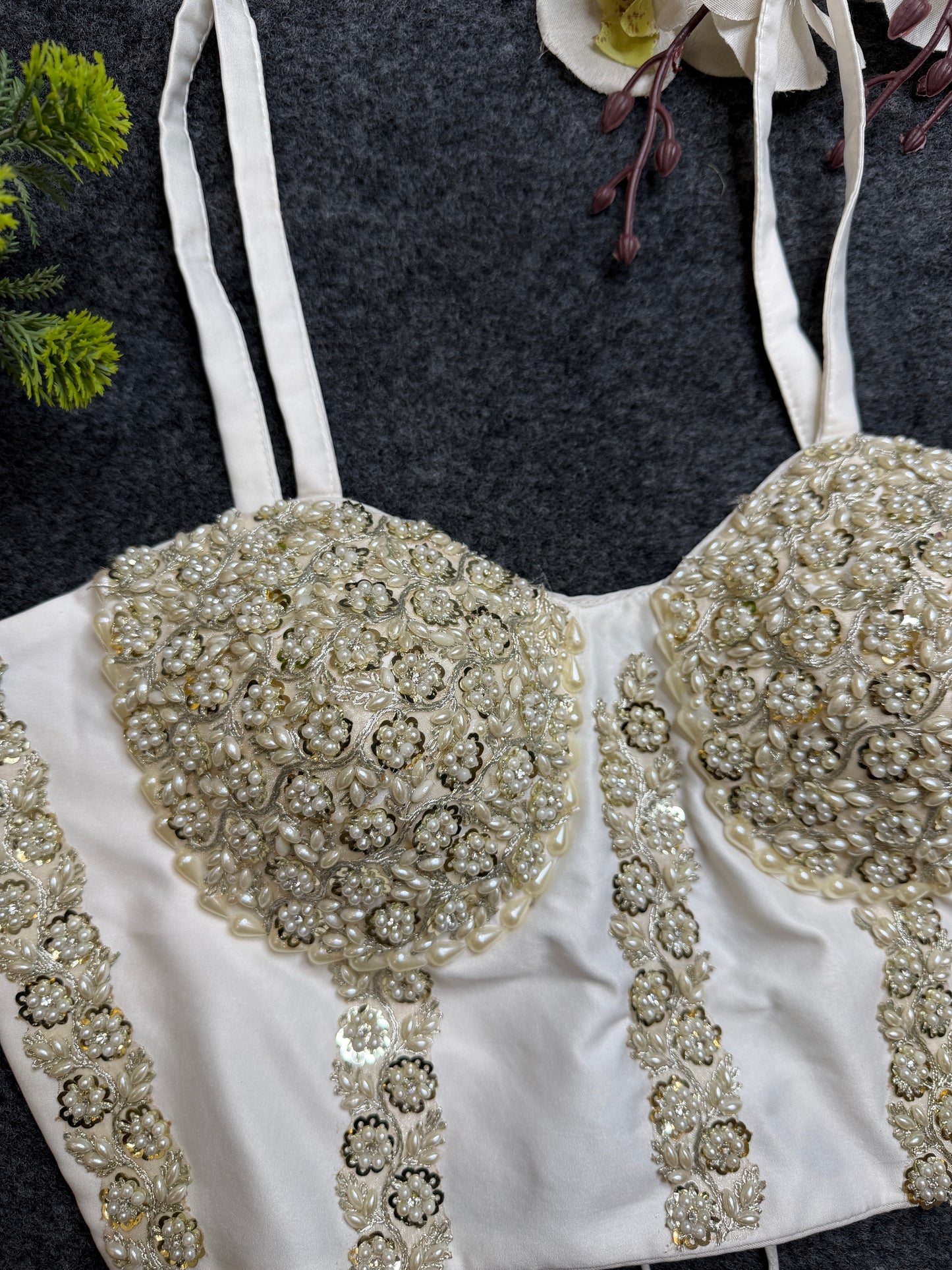 Ivory Pearl Blouse ✨