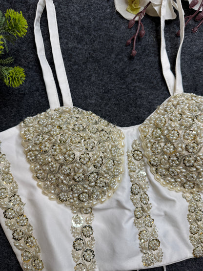 Ivory Pearl Blouse ✨