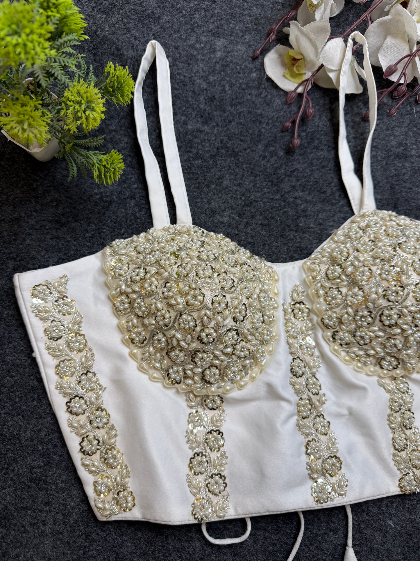 Ivory Pearl Blouse ✨