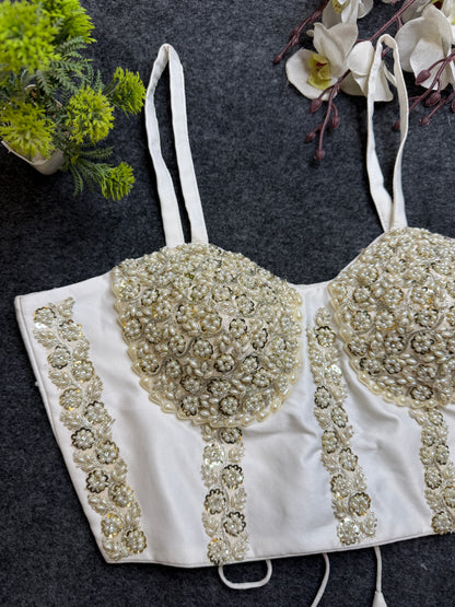 Ivory Pearl Blouse ✨