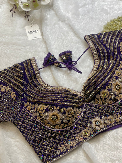 Premium Purple Blouse