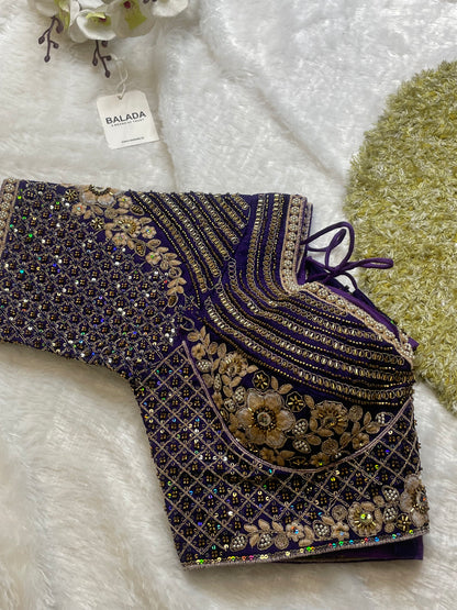 Premium Purple Blouse