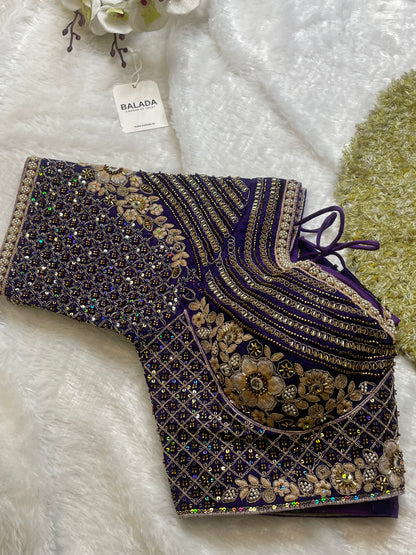 Premium Purple Blouse