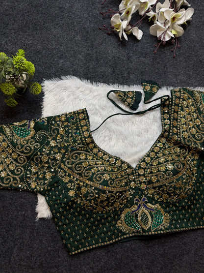 Wedding Green Blouse