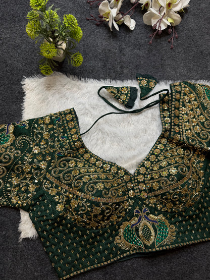 Wedding Green Blouse
